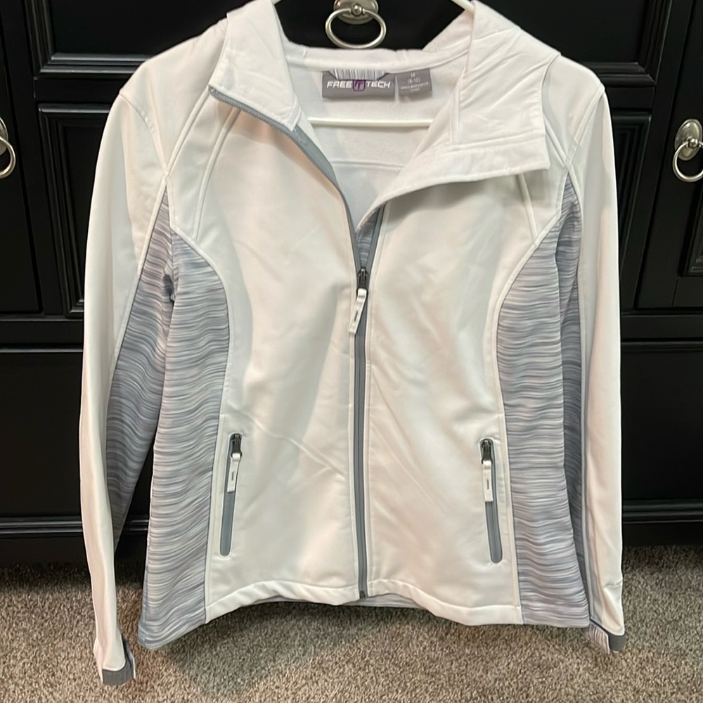 Fleece lined lightweight jacket